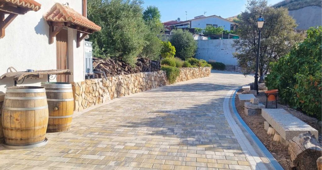 Nueva toneles Adoquín rectangular