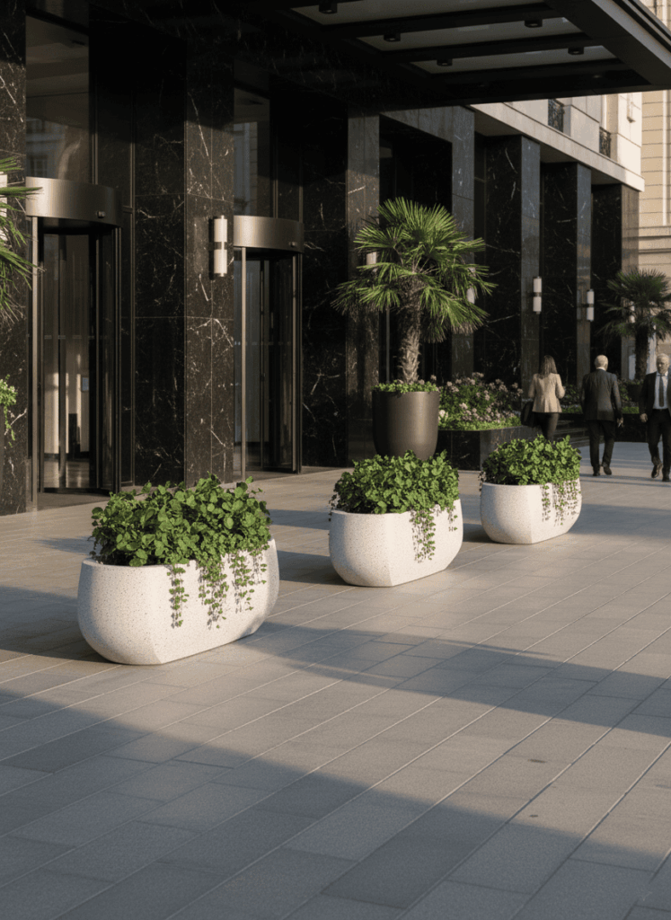 mobiliario urbano-9 Mobiliario urbano de hormigón